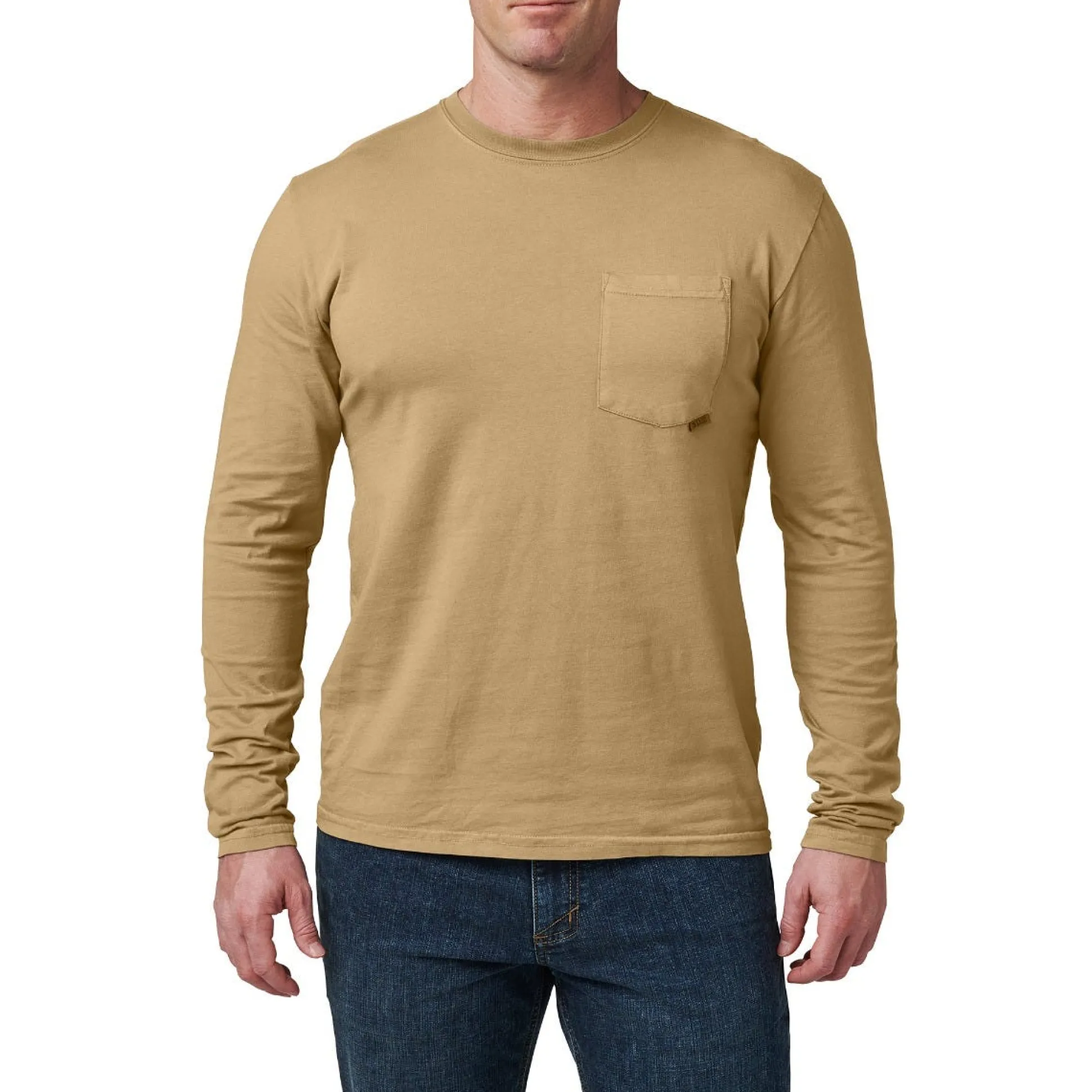 Elite Long Sleeve Pocket Tee