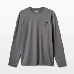 Elite Long Sleeve Pocket Tee