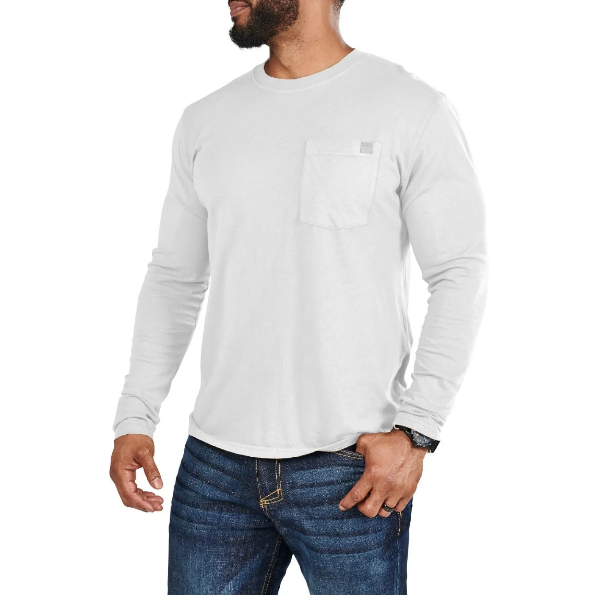 Elite Long Sleeve Pocket Tee