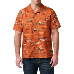 Great Adventure Print Short Sleeve Shirt