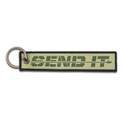 Send It Arrow Keychain