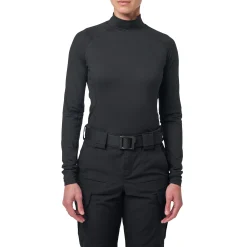 Women's Mock Neck Long Sleeve Top