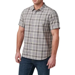 Wyatt Short Sleeve Plaid Shirt